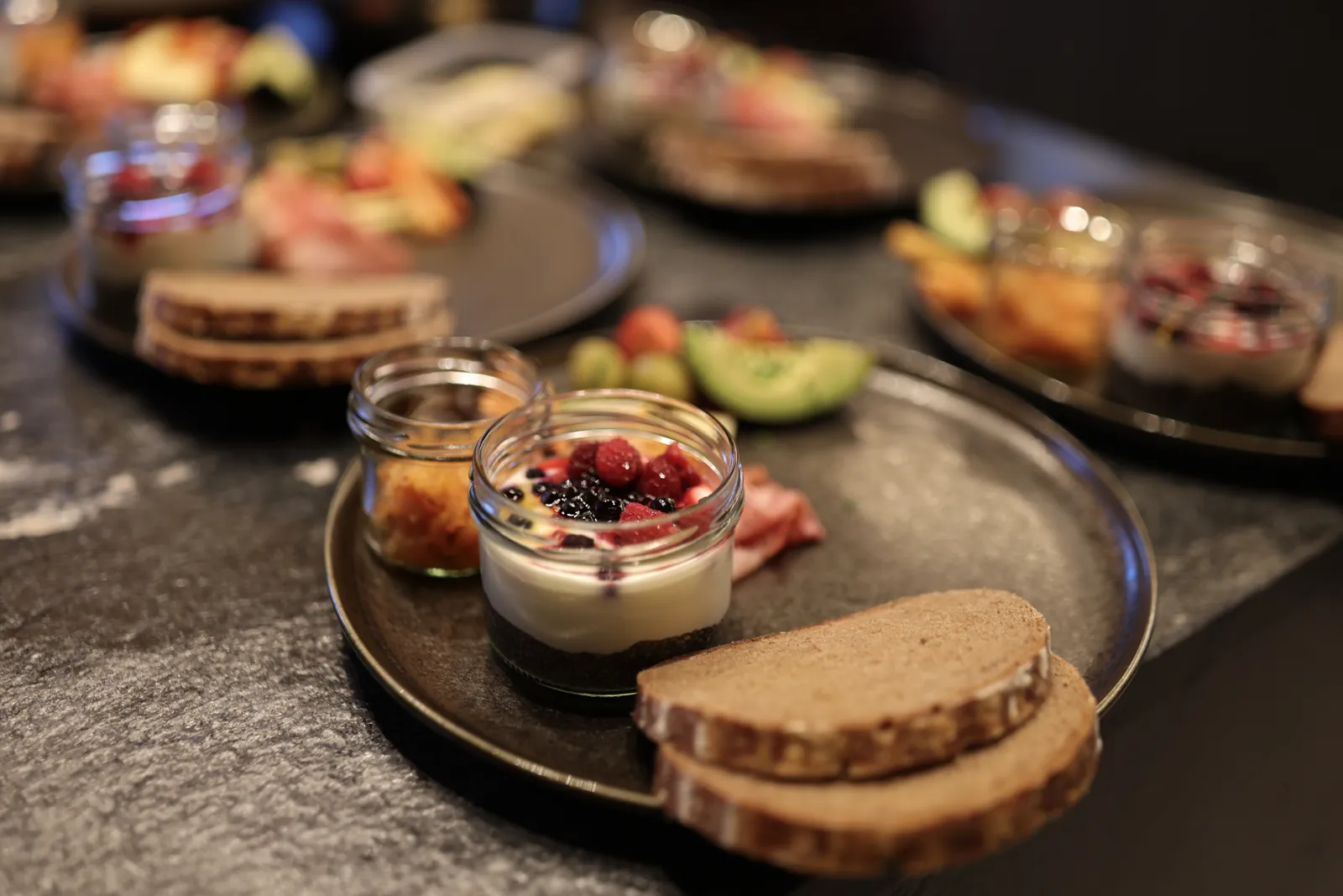 Frühstück im Retreat